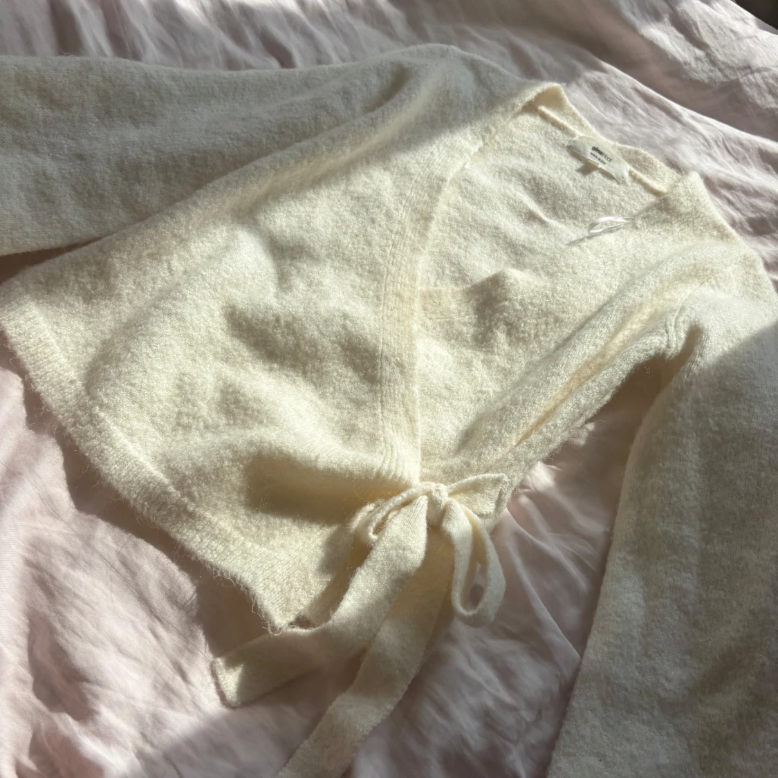 Gina Tricots knitted wrap cardigan