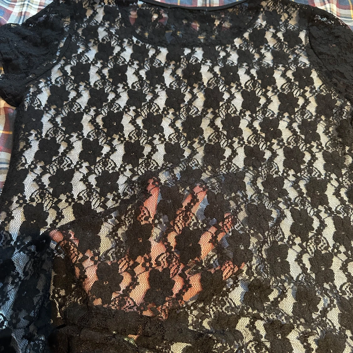 Svart spetsblus San Francisco Favor Fashion - 2