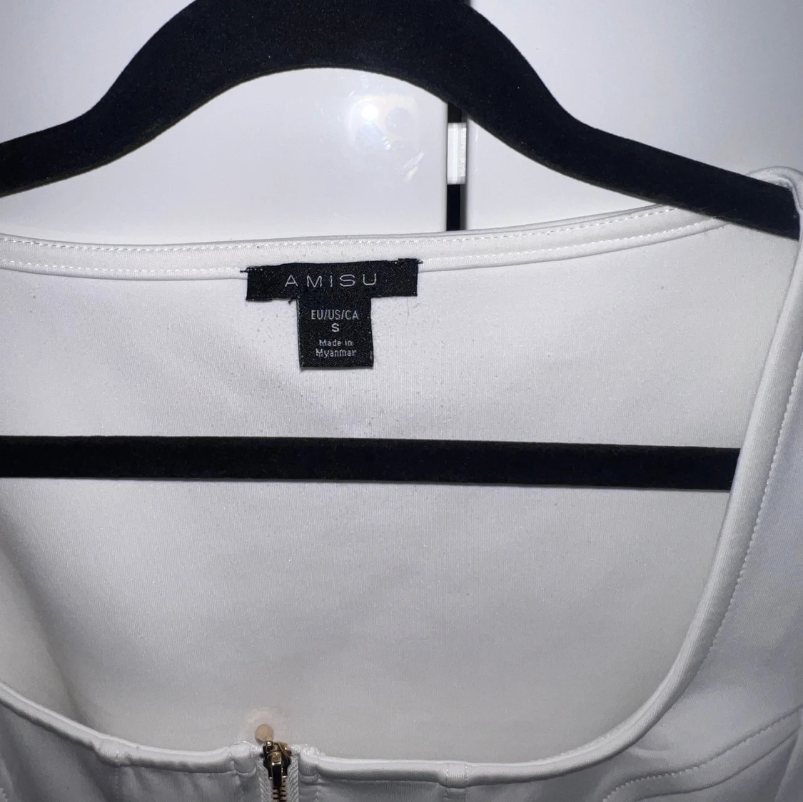 Vit långarmad tröja  - 3