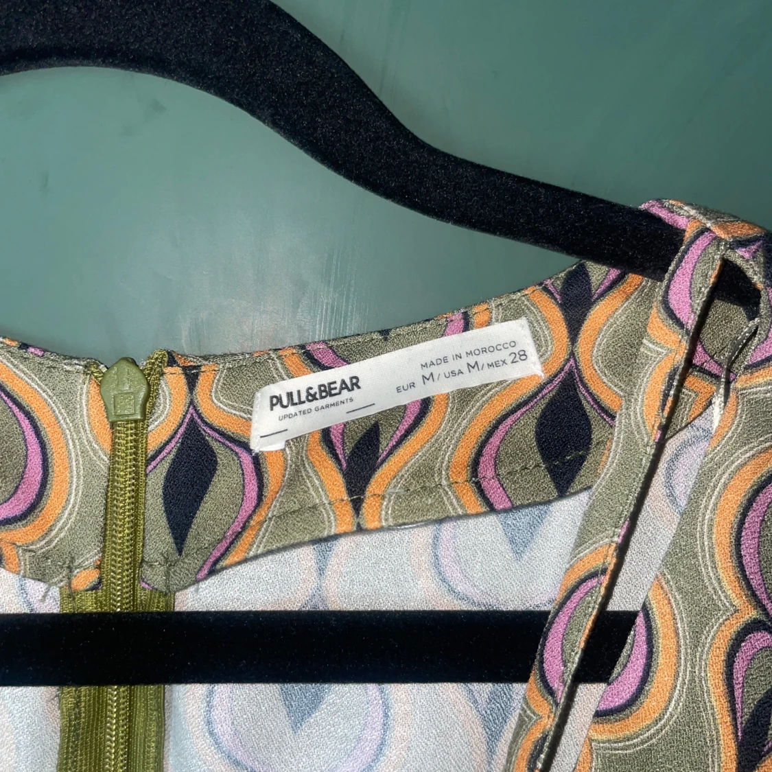 Mönstrad kortklänning från Pull&Bear - 2