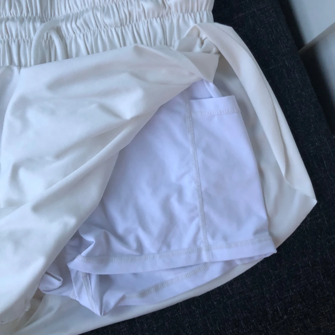 Vita träningshorts - 1