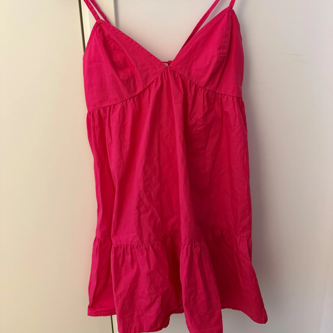 Rosa kort klänning  - 1