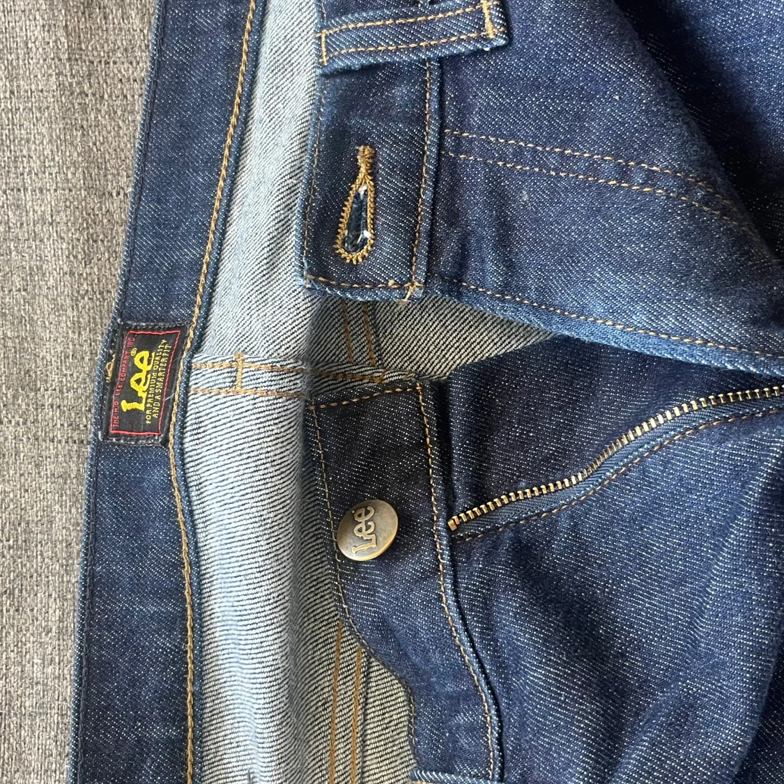 Mörkblå jeans från Lee - 3