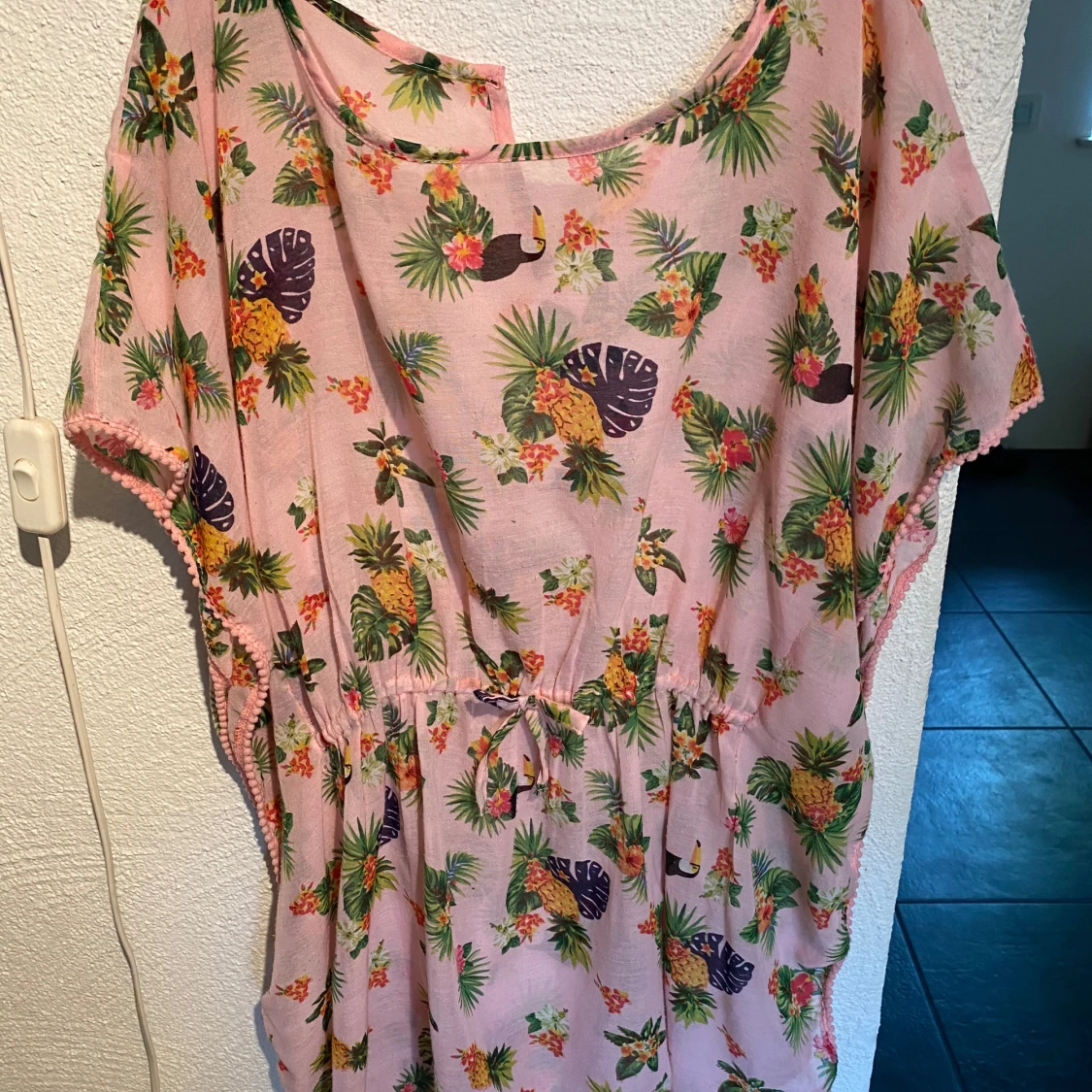 Tunn rosa tunika - 1