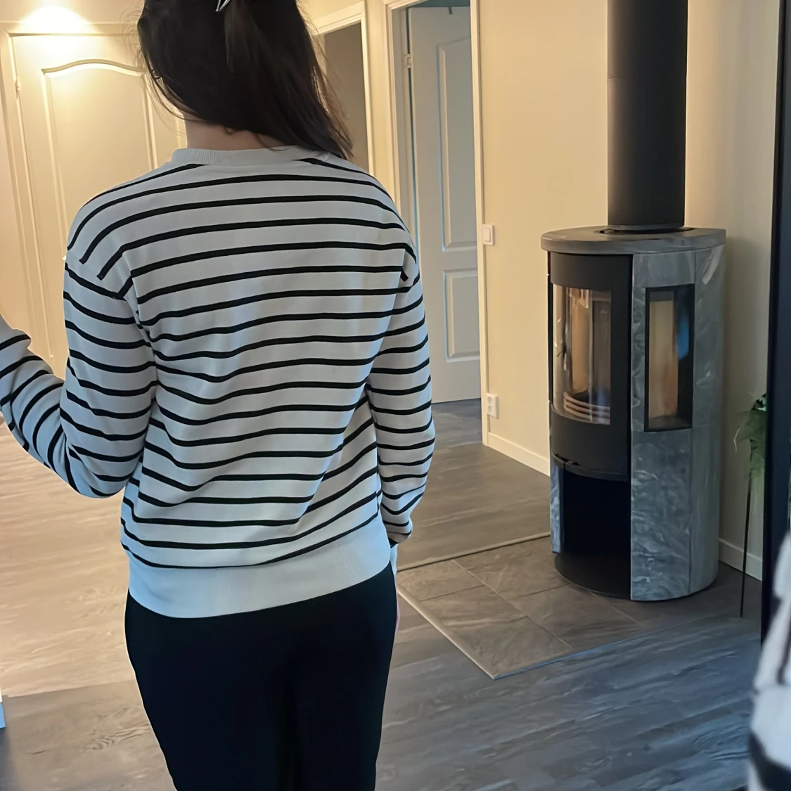 Randig sweatshirt från H&M XS - 1