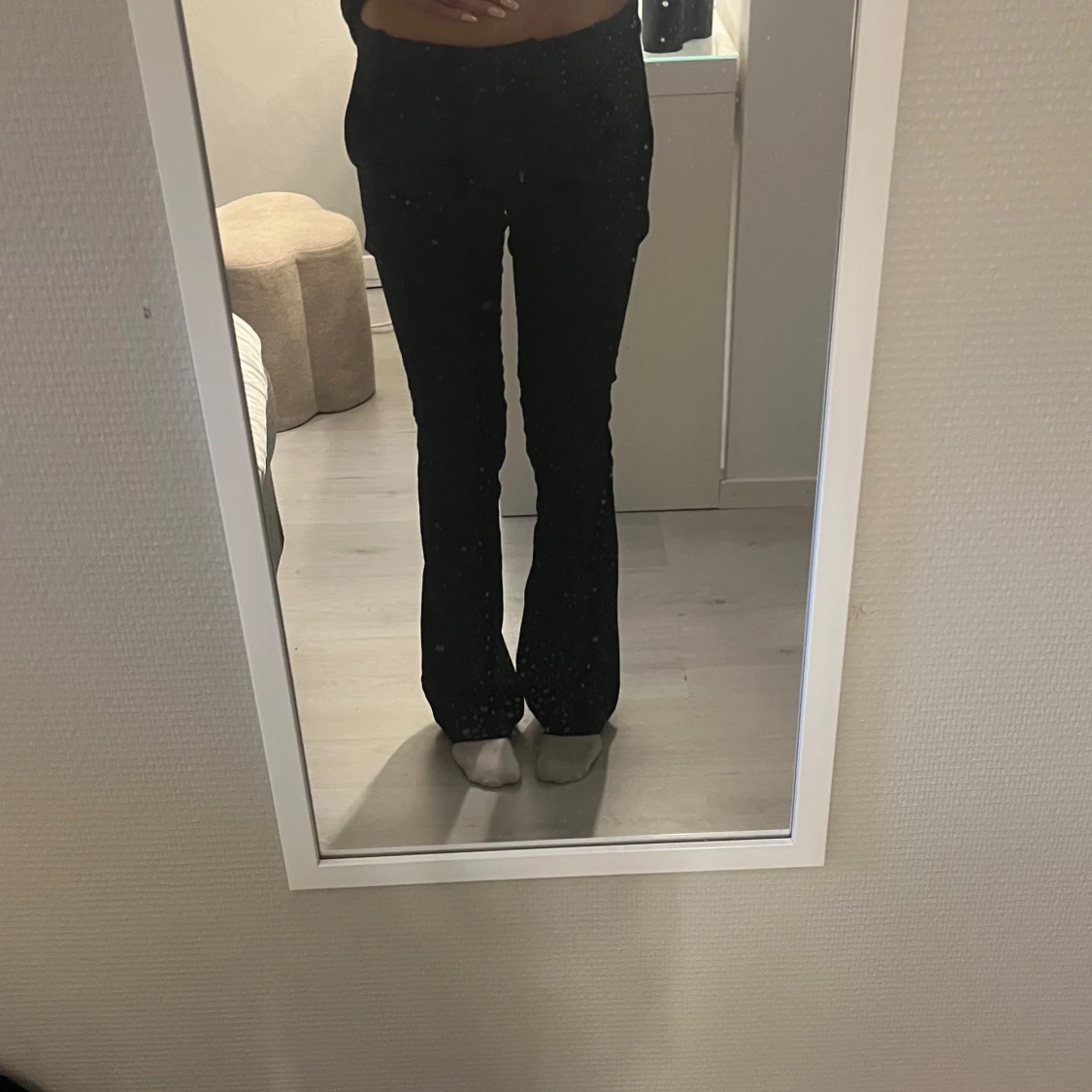 Svarta kostymbyxor - 1