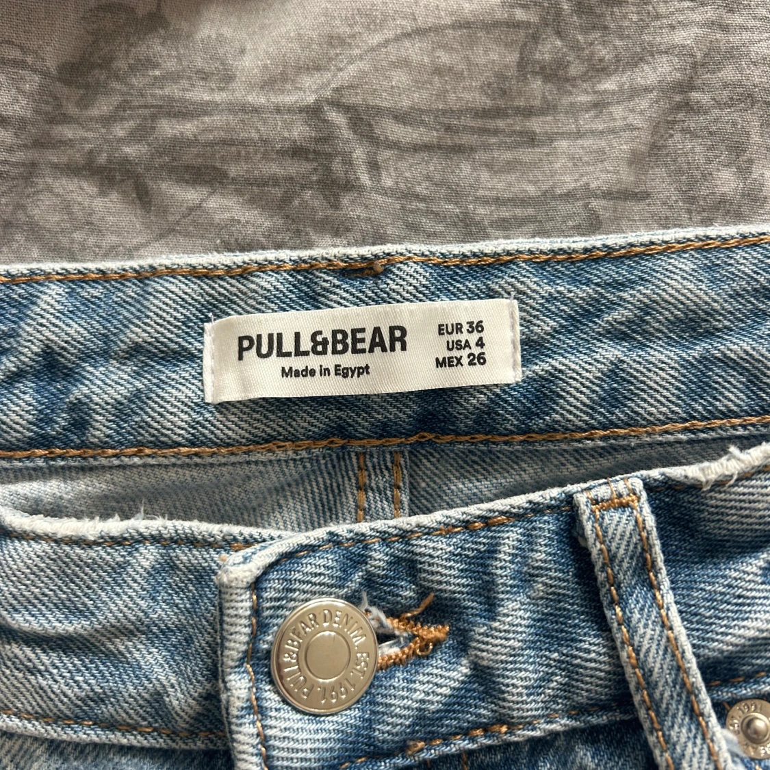 Ljusblå raka jeans Pull&Bear - 2