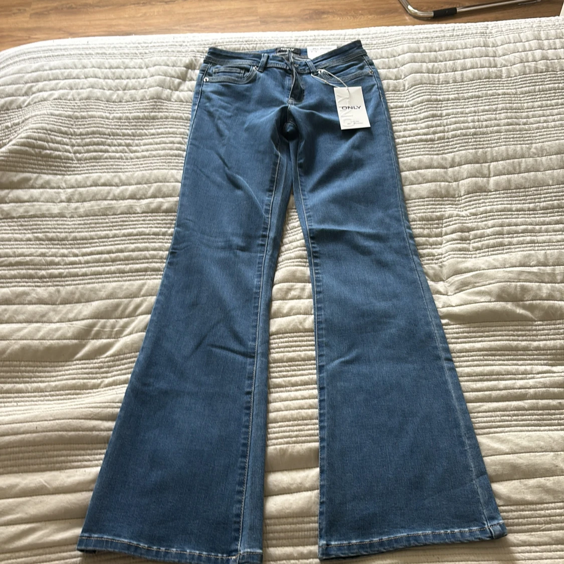 Blå bootcut jeans från ONLY, PRIS DIKUTERAS!!! - 3