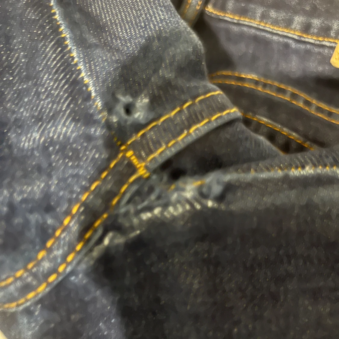 Mörkblå jeans från 157, bootcut - 3