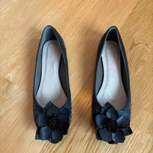 Söta ballerinaskor  - Så himla coola och söta ballerinaskor som tyvärr är till överflöd i min garderob. De är i nyskick och har aldrig använts utomhus, endast provats (med strumpor på). Skriv för fler bilder!