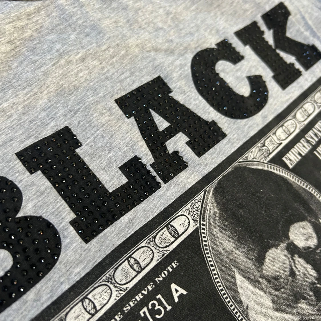 Grå t-shirt med tryck från Philipp Plein - 1