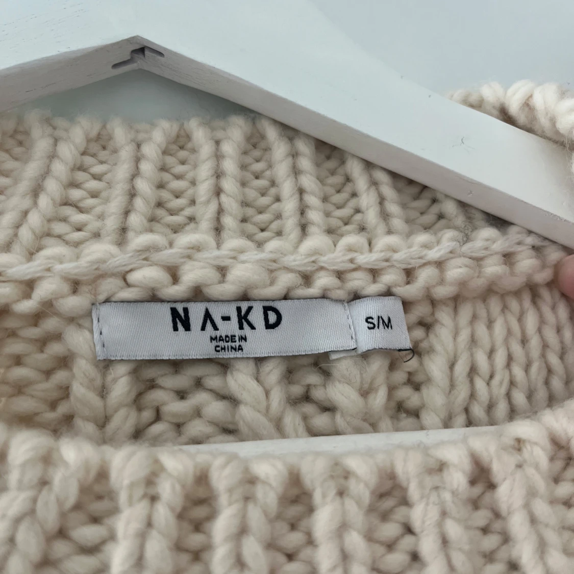 Kabelstickad tröja - 2