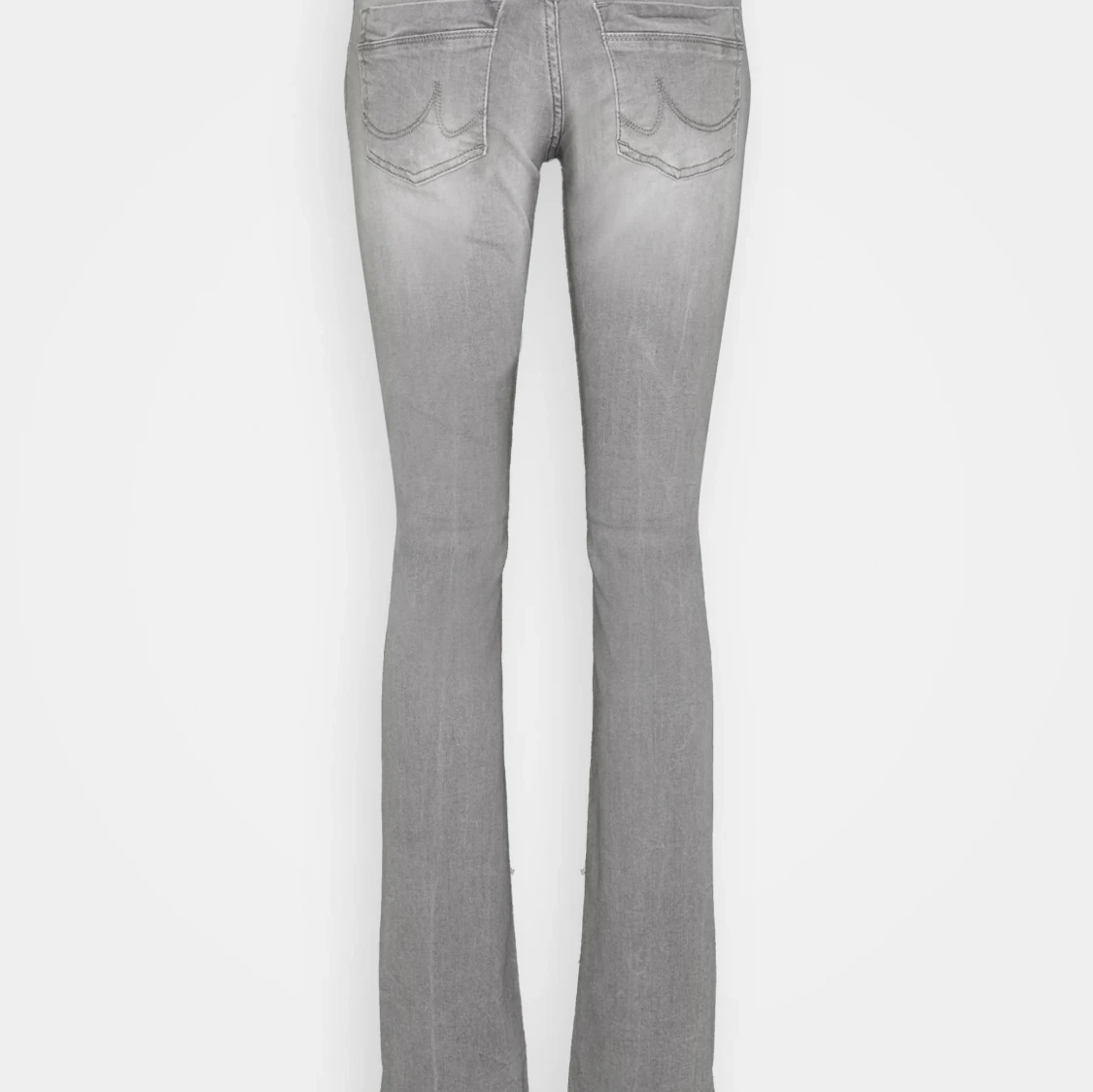 Grå bootcut jeans - 1