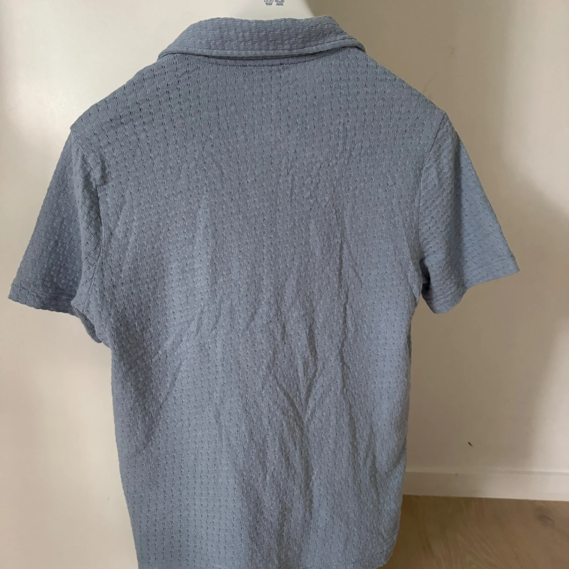 Blå kortärmad skjorta Oscar Jacobson - 1