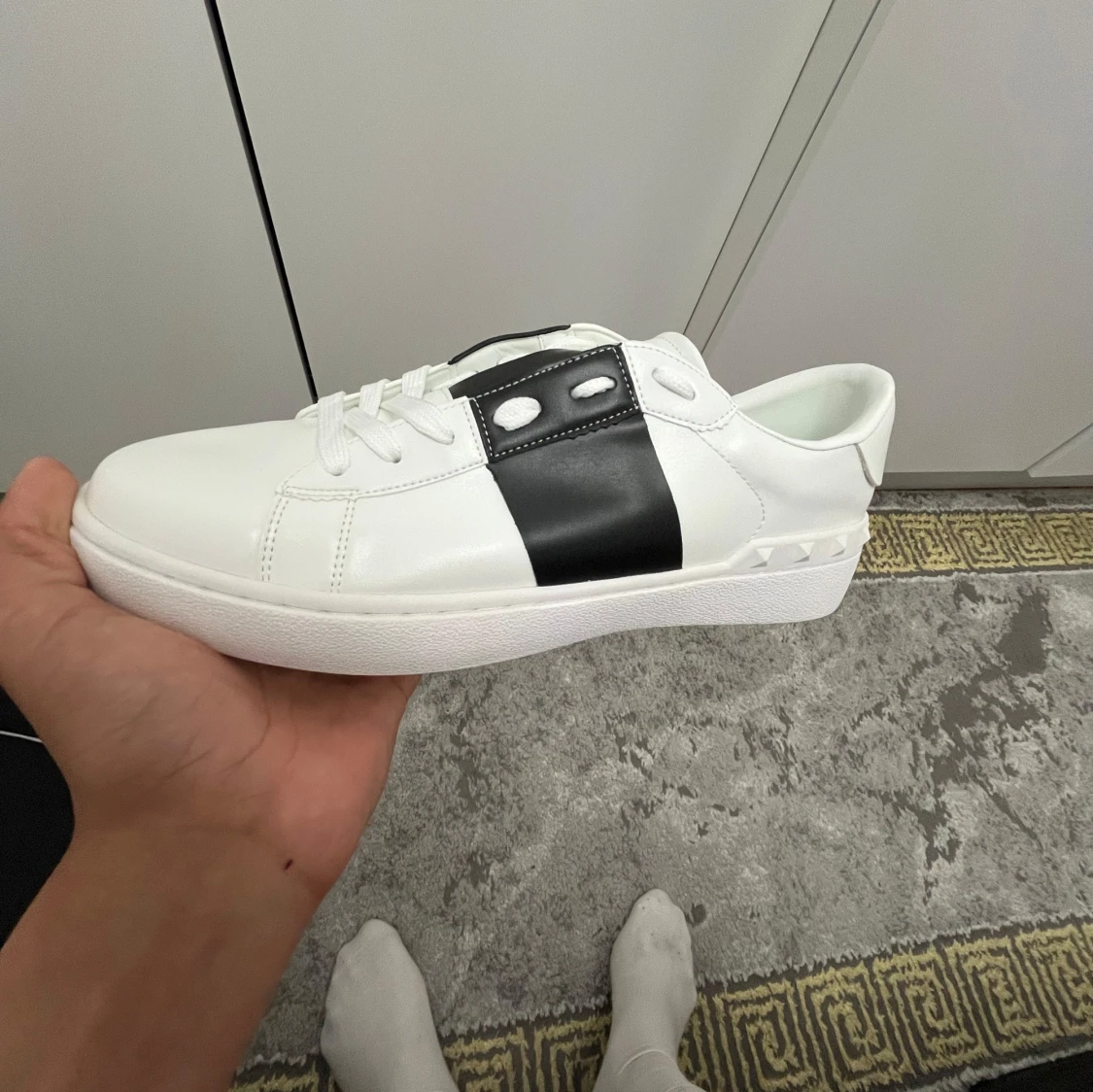 Valentino Garavani Open sneakers vit/svart