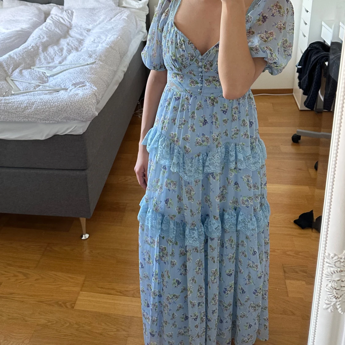 Blommig långklänning från ASOS - 1