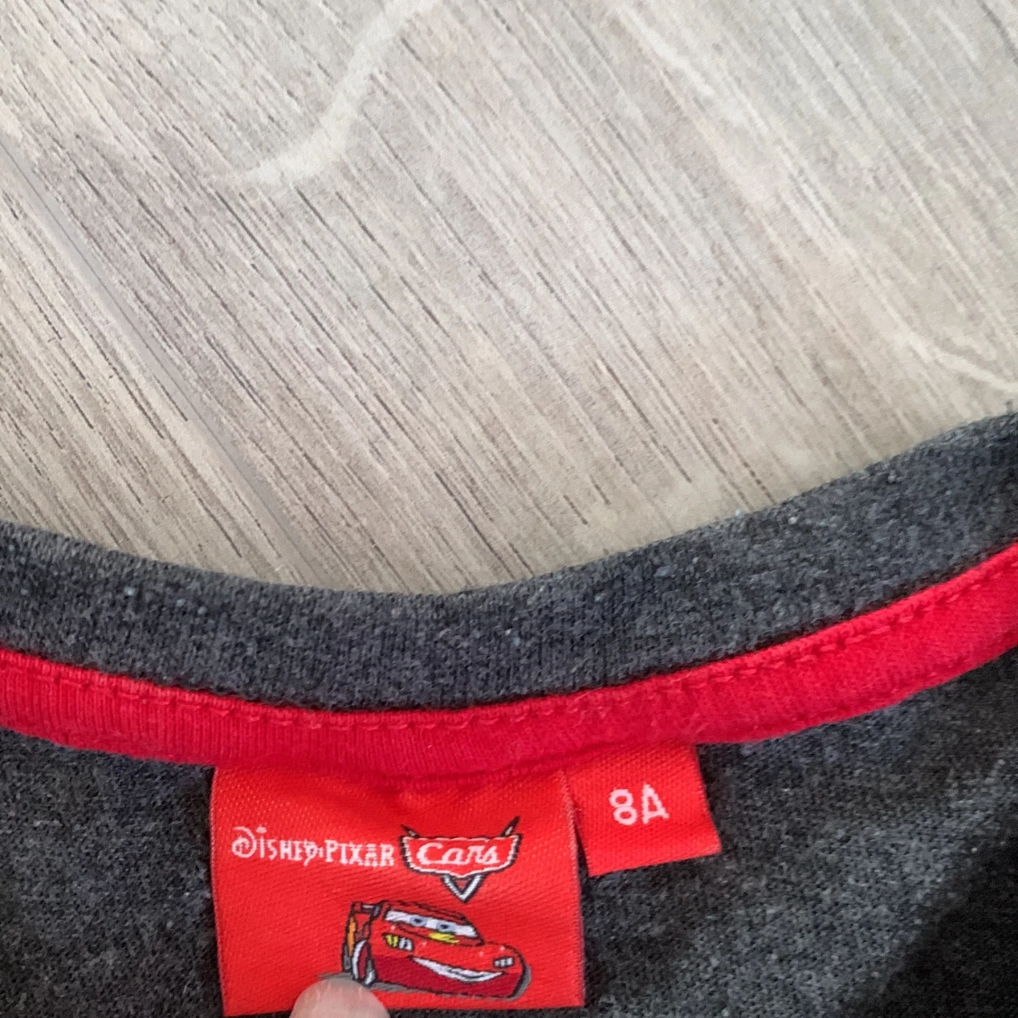 Grå långärmad tröja med Lightning McQueen - 1