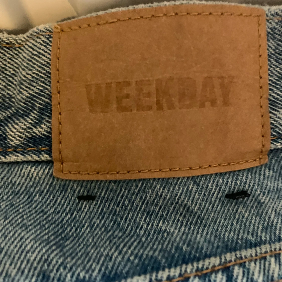 Blå jeans från Weekday - 2