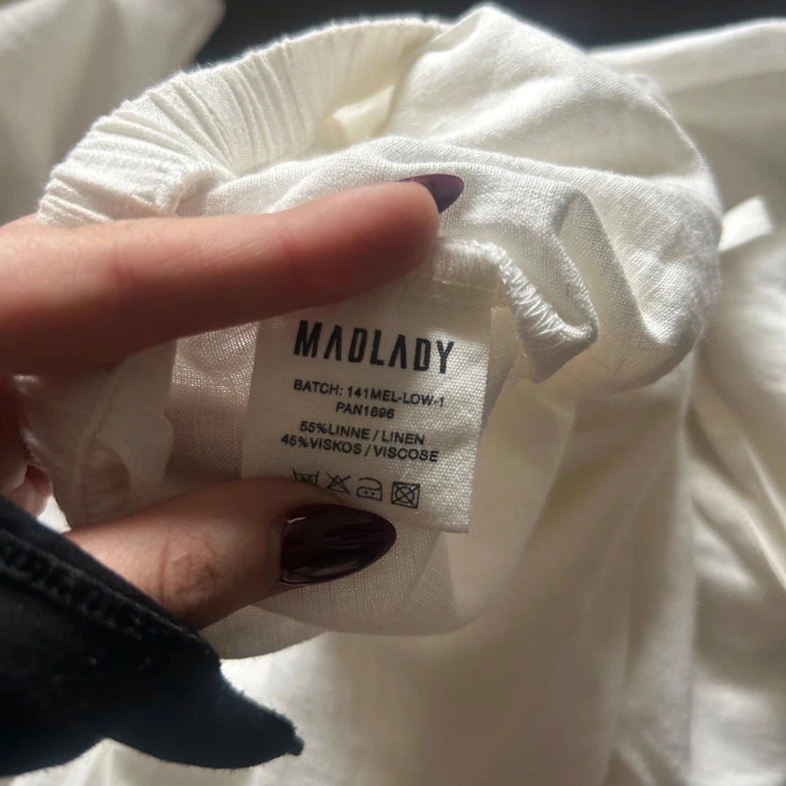 Low waist linnebyxor,  Madlady - 1