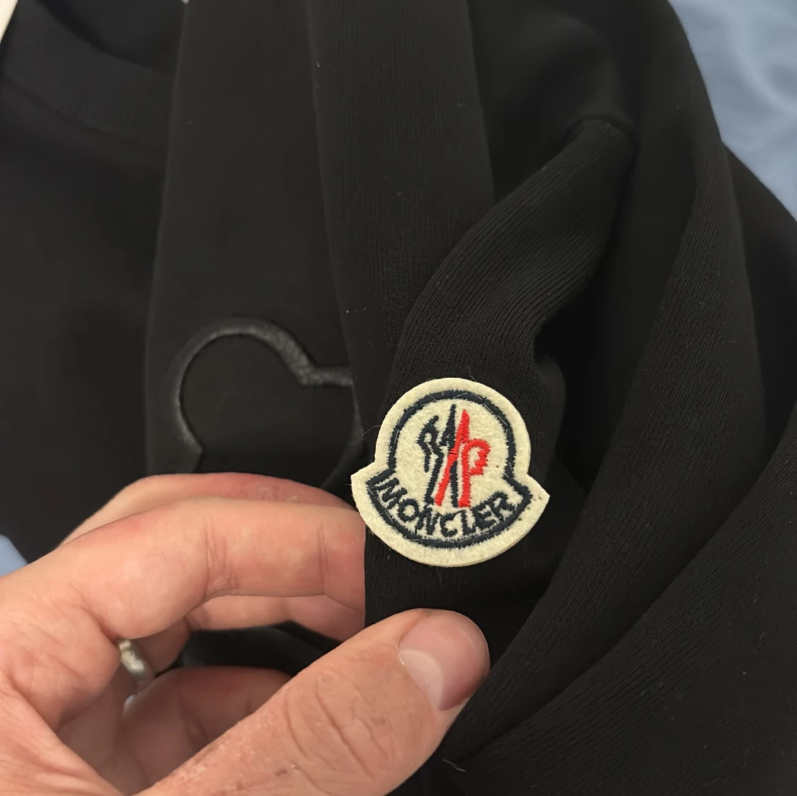 Svart sweatshirt från Moncler - 3