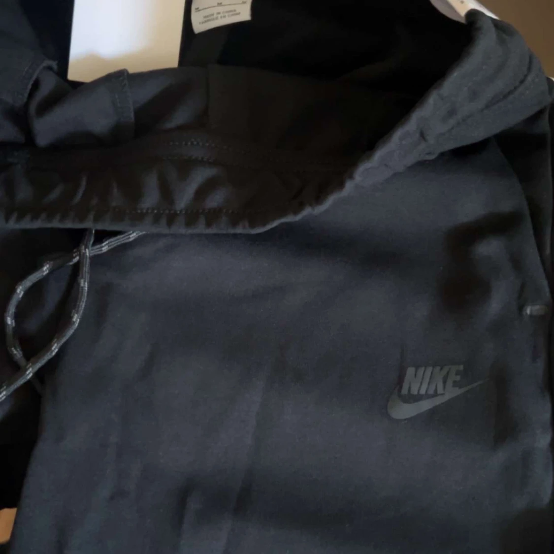 Svarta nike tech shorts. - 2