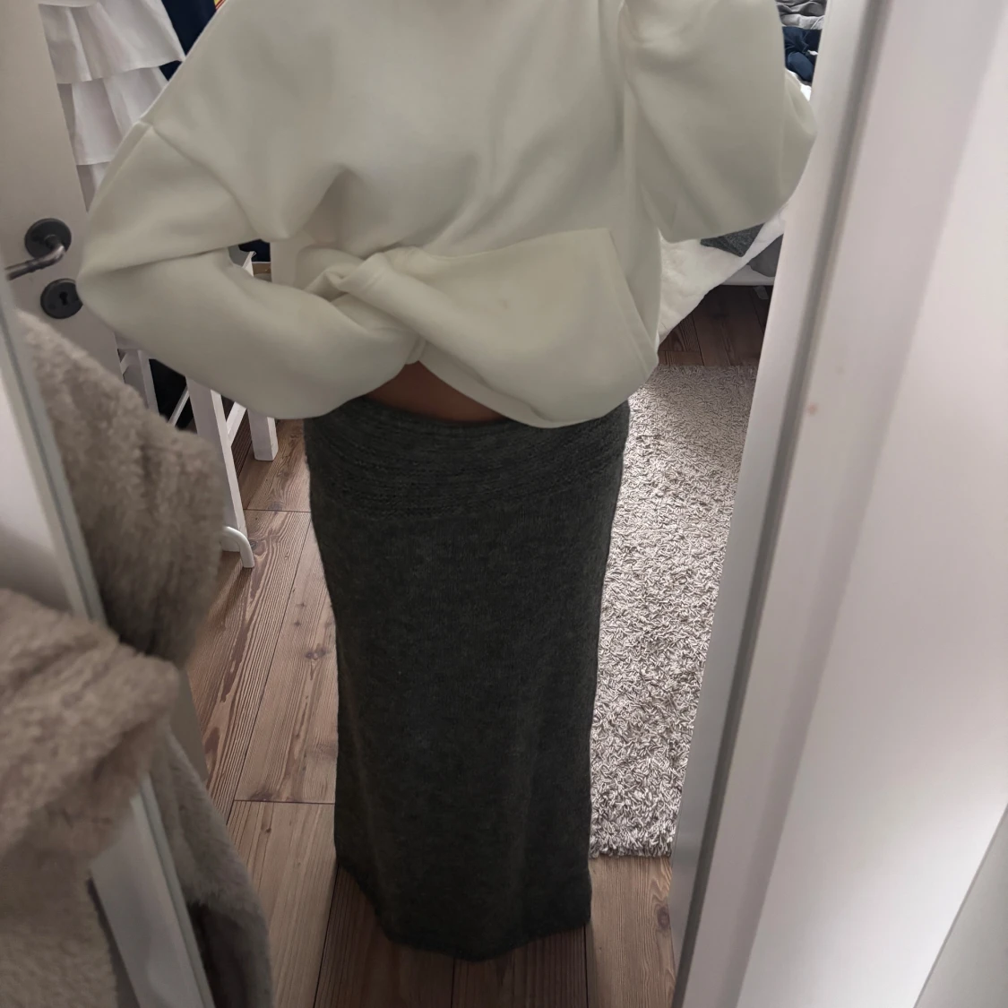 En jättefin stickad långkjol! ✨