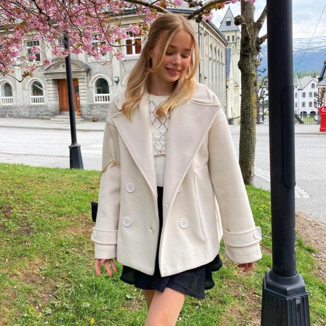 Vit kappa från Designbysi