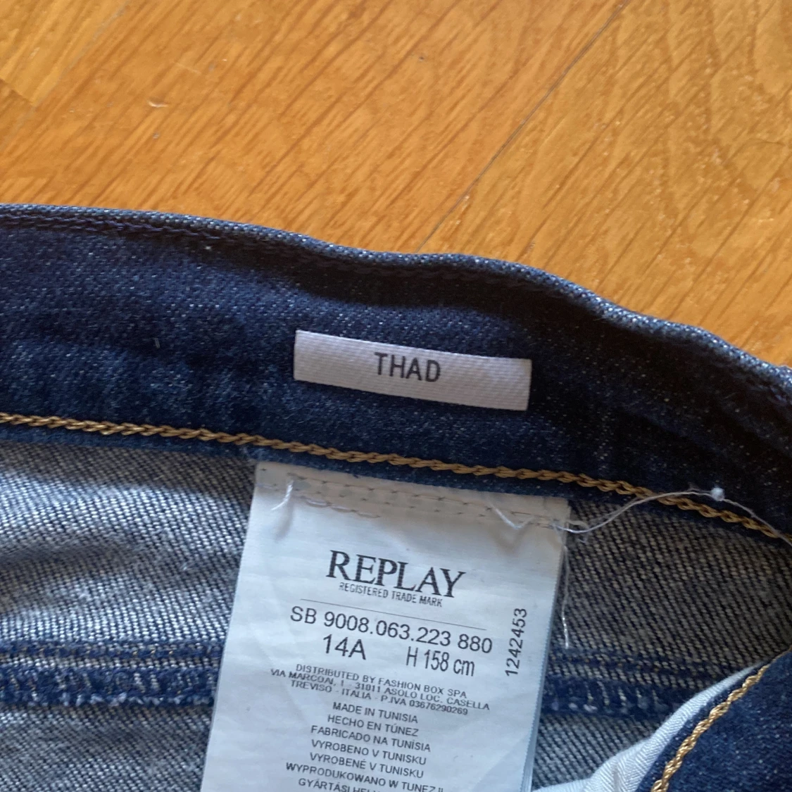 Blå jeans från Replay!! Storlek 158 - 3