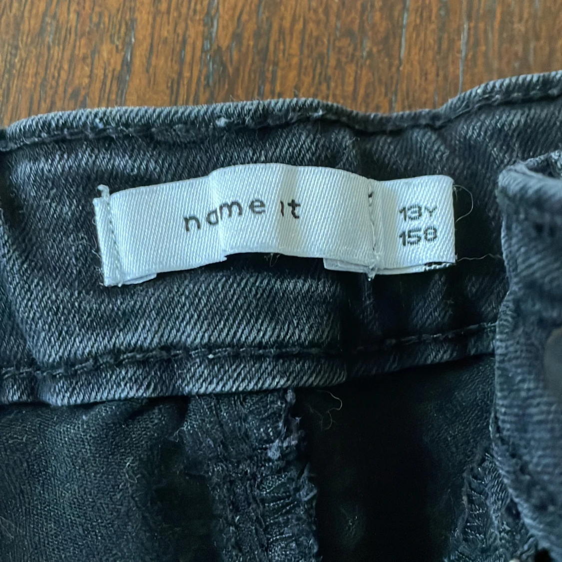 Svarta jeansshorts från Name It - 1