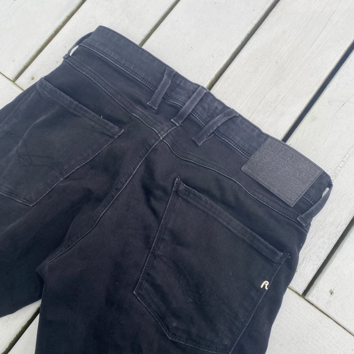 Svarta Replay Anbass jeans slim fit - 2