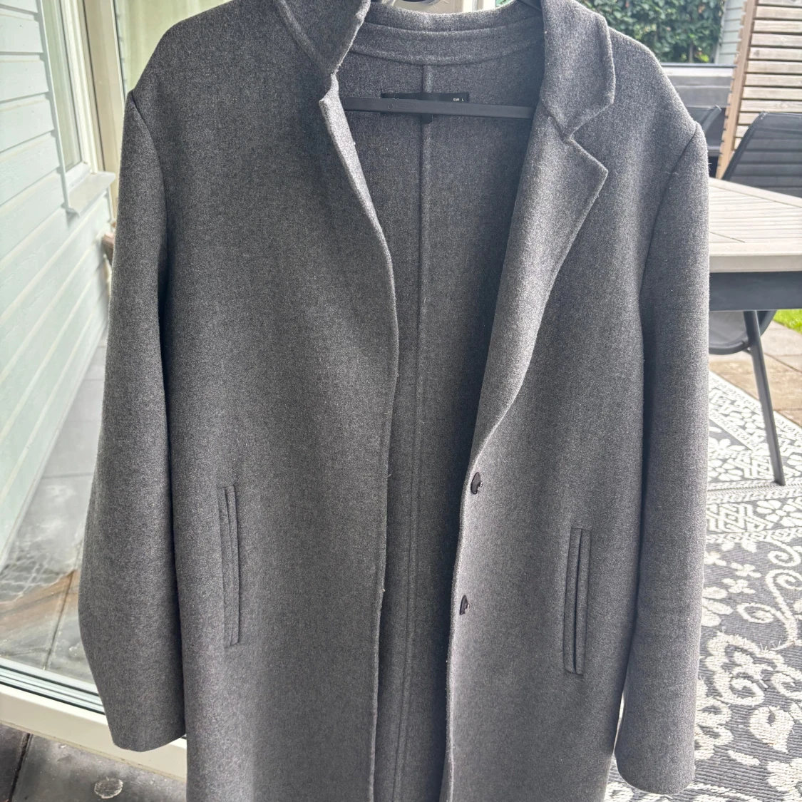 Grå kappa från Zara Trafaluc L