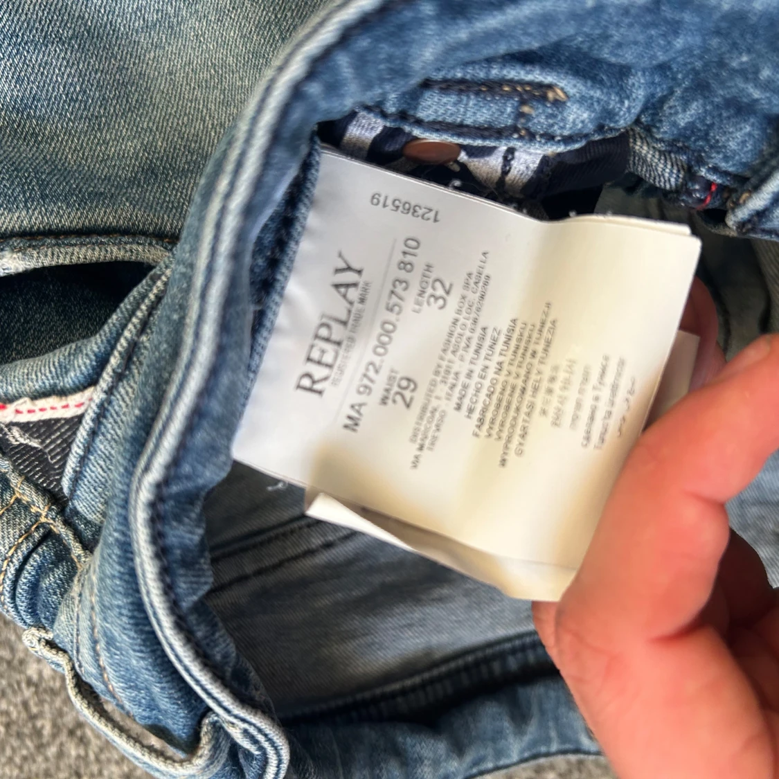 Blå jeans från Replay - 3