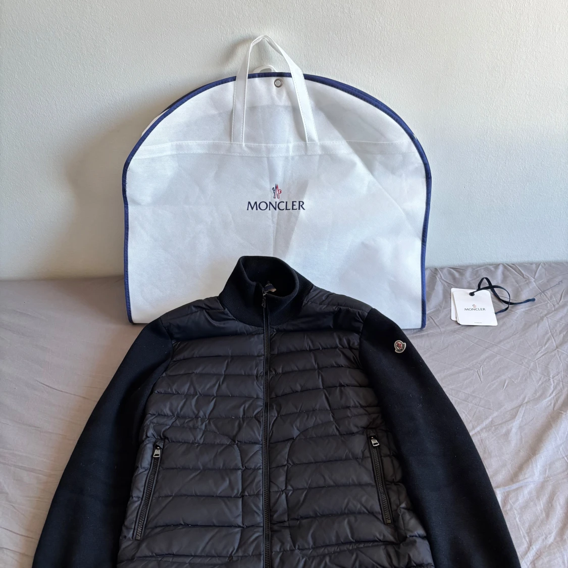 Svart Moncler cardigan 