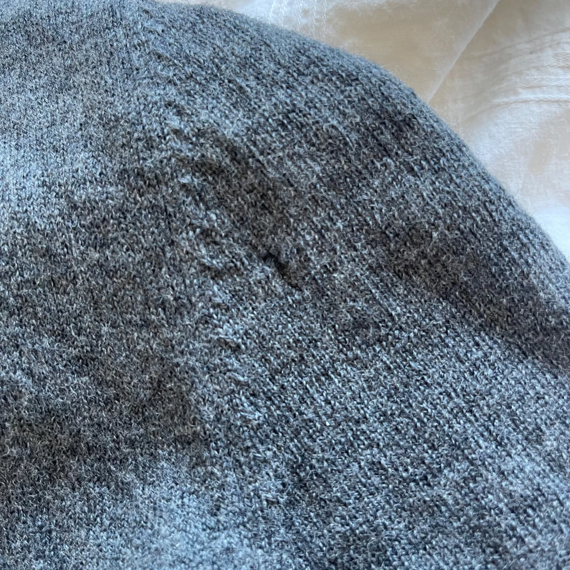 Grå merinoullskofta från These Glory Days - 4