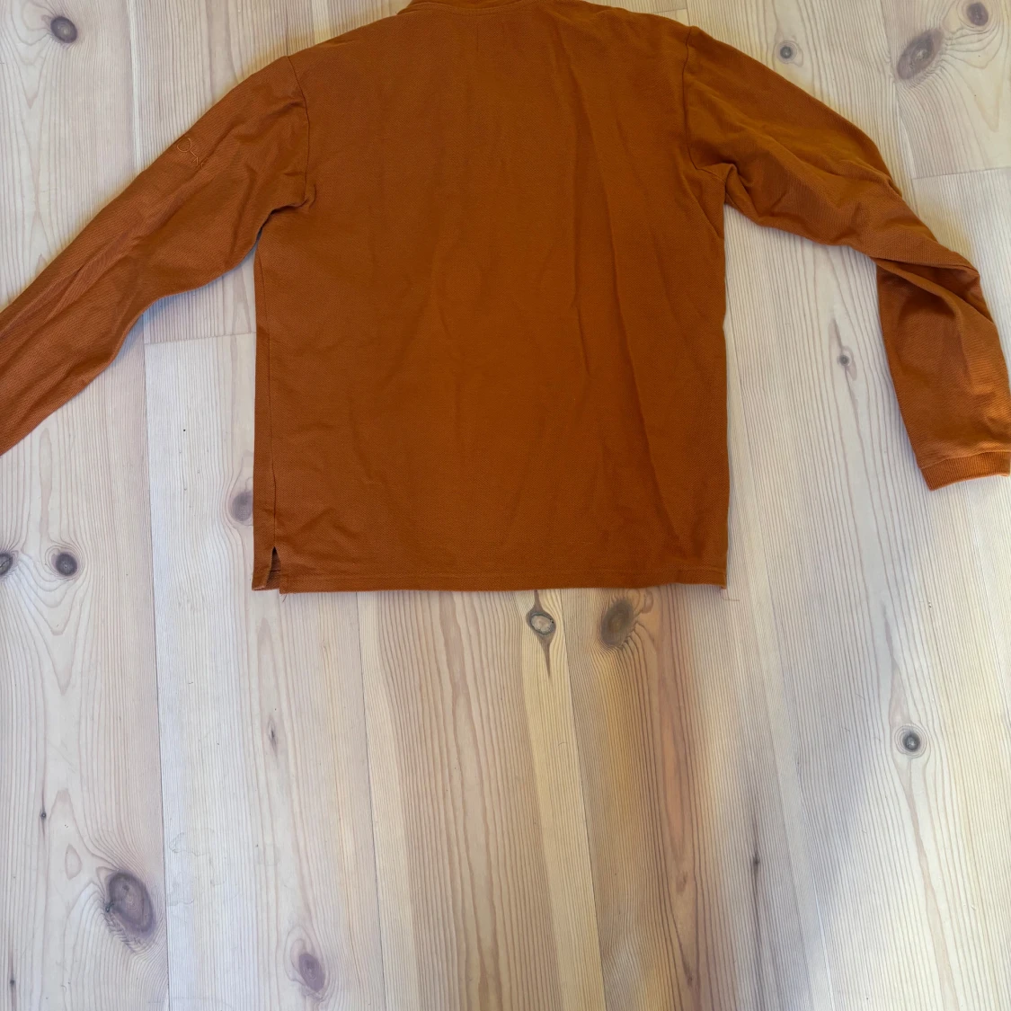 Orange tröja med dragkedja från Polar - 1