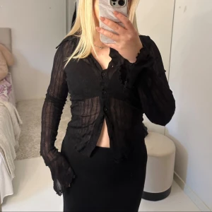 Mesh topp - Svart mesh topp, inga defekter 