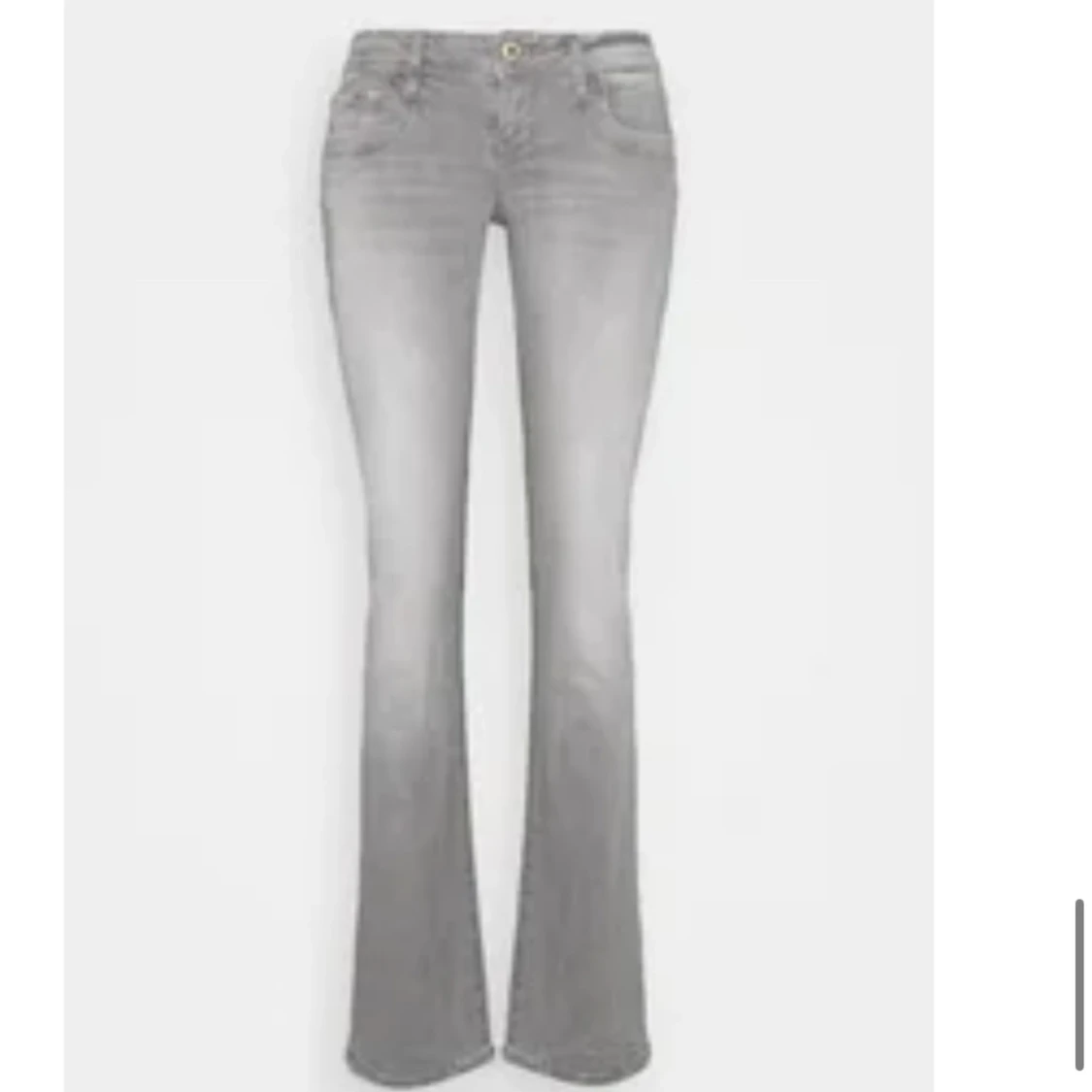 Grå bootcut jeans