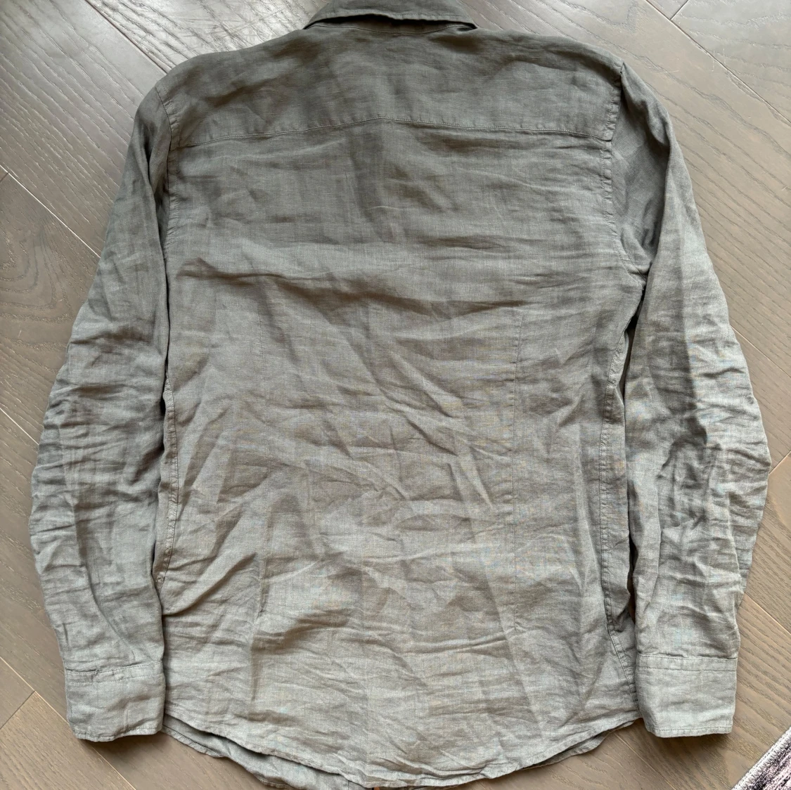 Zara Linne Skjorta Grön - 1