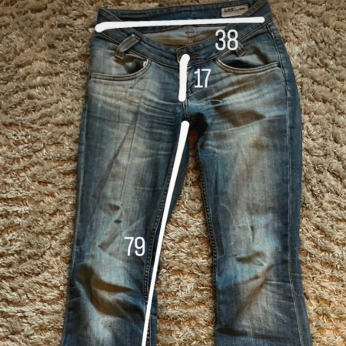 Blå jeans från Lee - 3