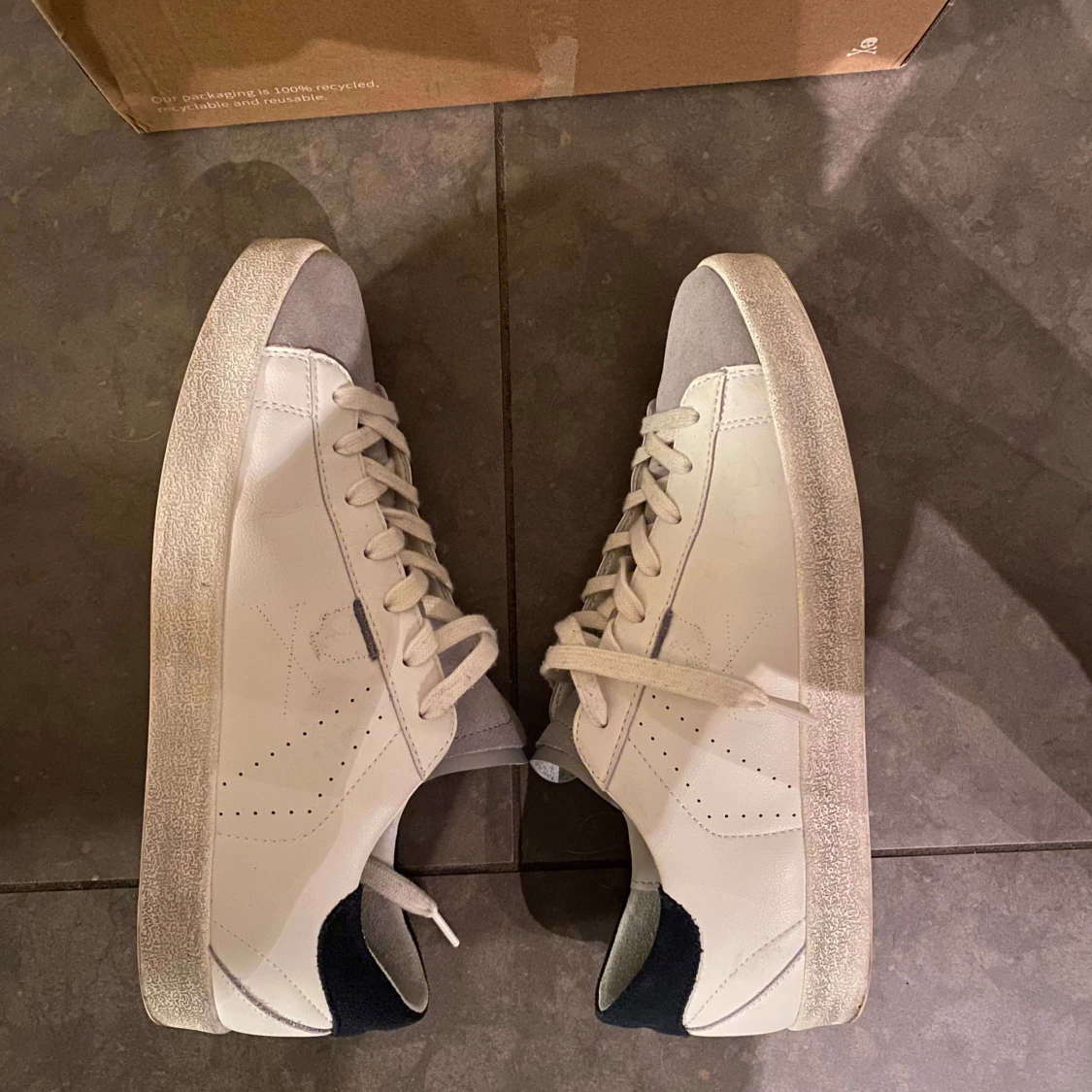 Scalpers sneakers skor vita - 2