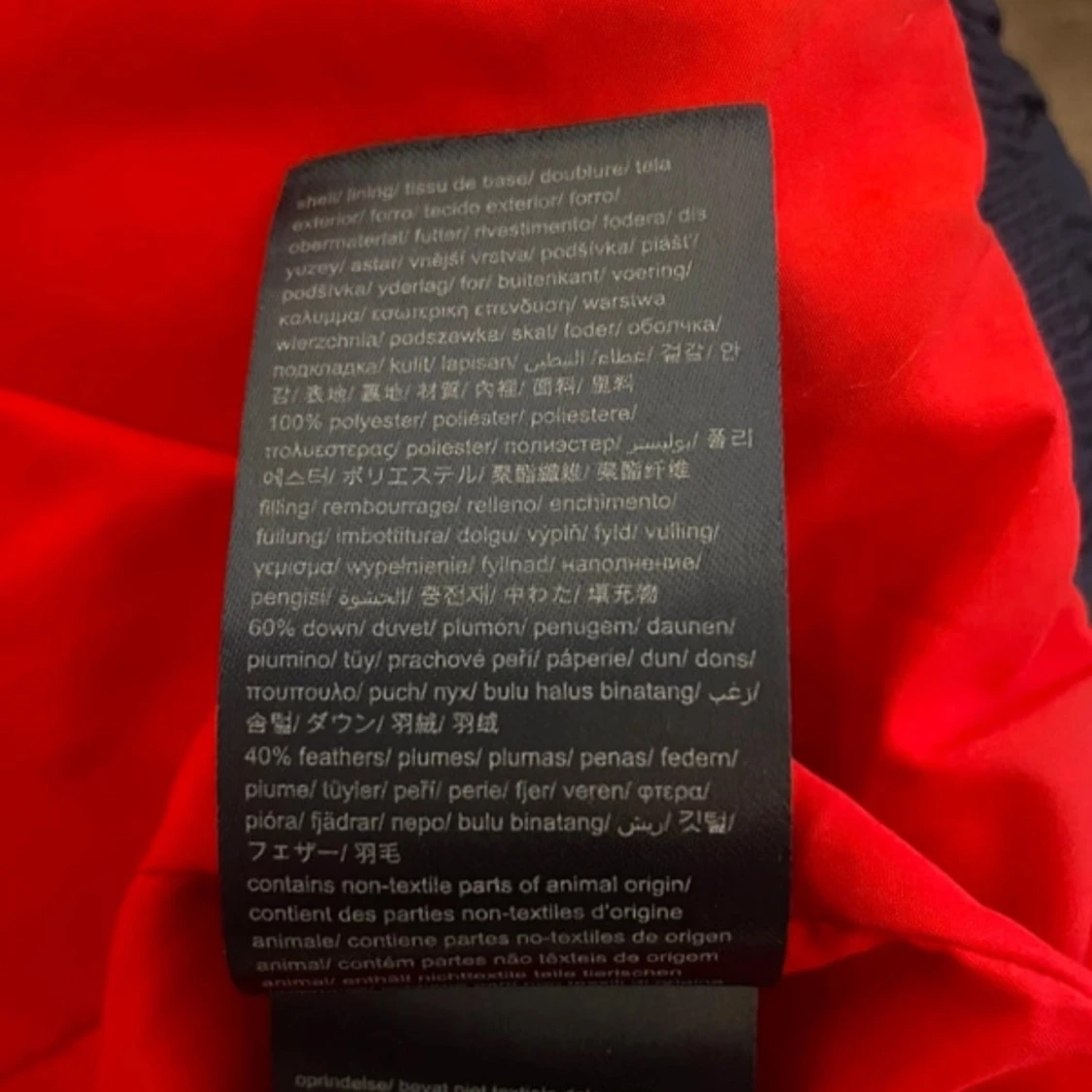 Mörkblå pufferjacka Tommy Hilfiger - 4