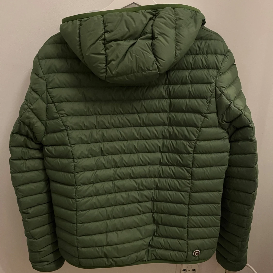 Grön Colmar pufferjacka med huva - 1