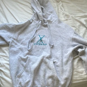 Grå hoodie från Sour Solution  - Snygg ock skön Hoodie som kan lätt matcha med mycket. Storlek S #skate #grisch
