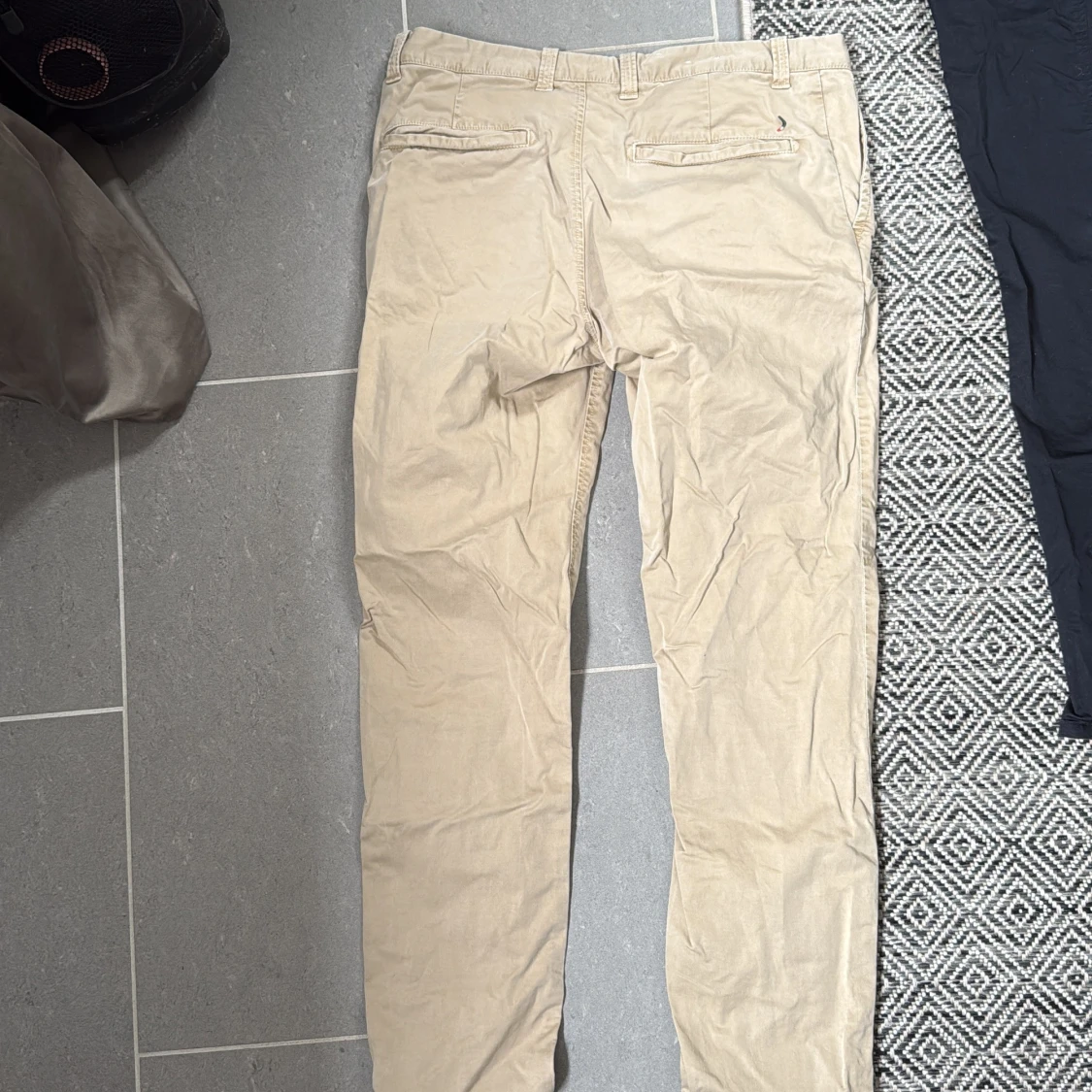 Beige chinos från Boomerang W33 L34 - 1