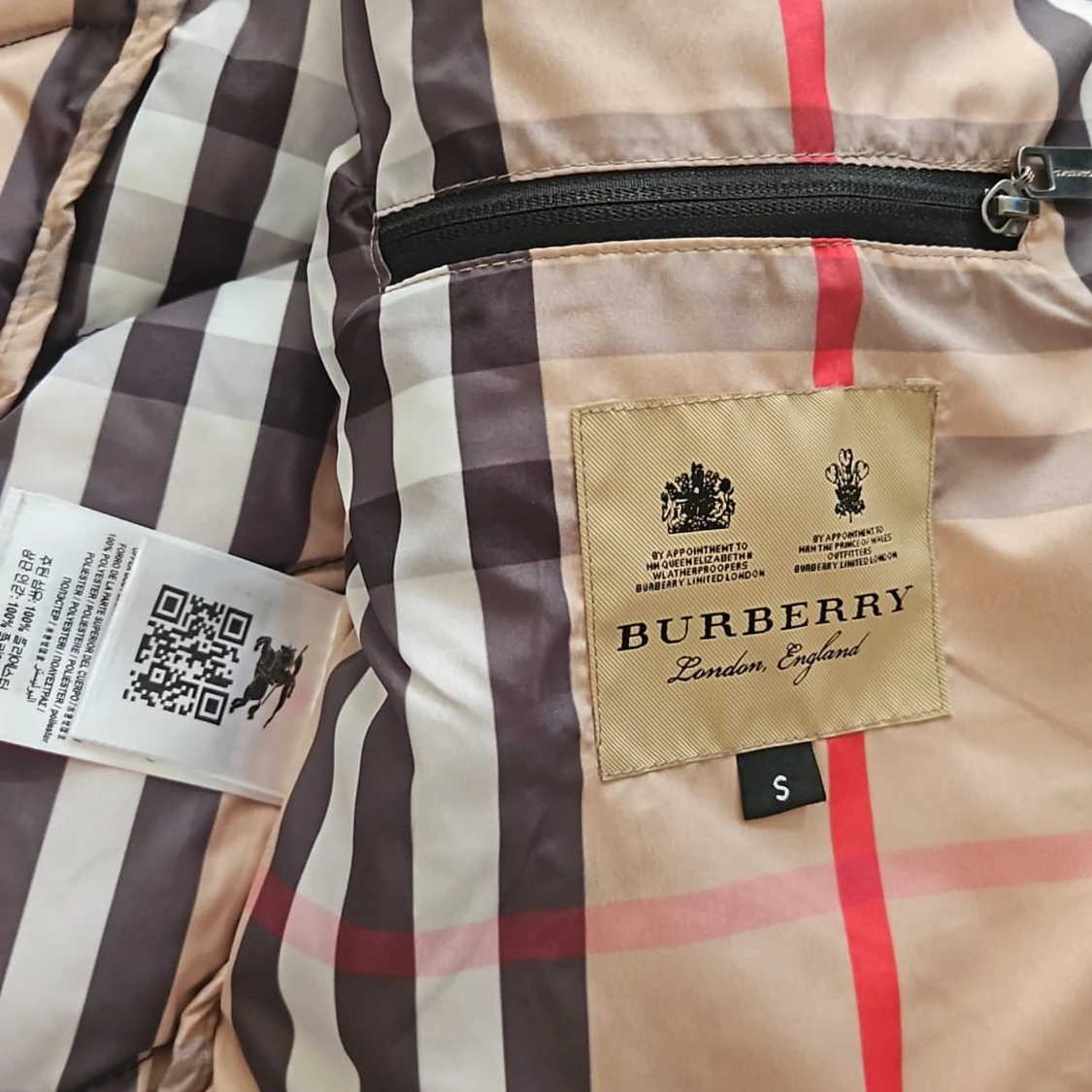 Blå pufferjacka  - 3