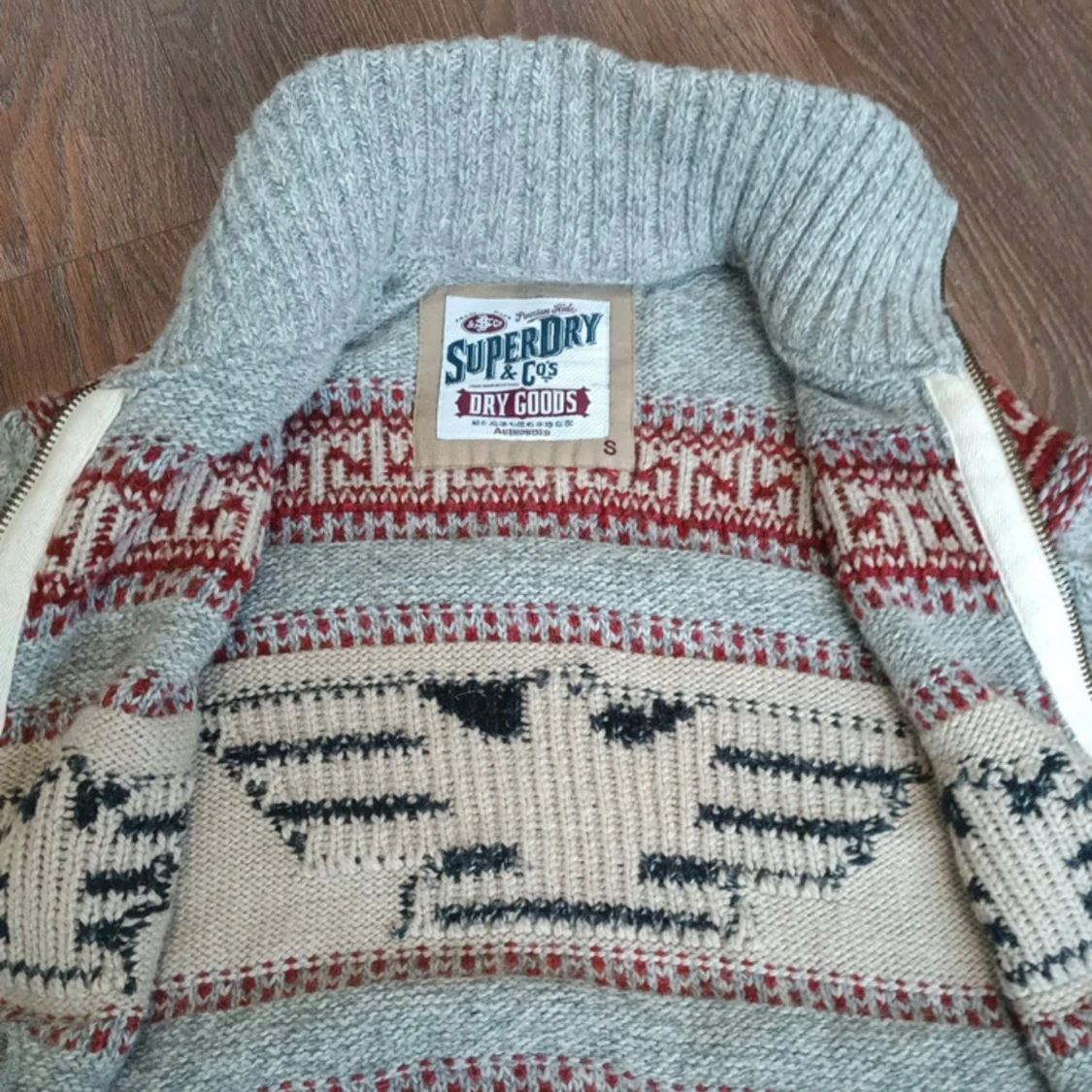 Supedry stickad cardigan - 3