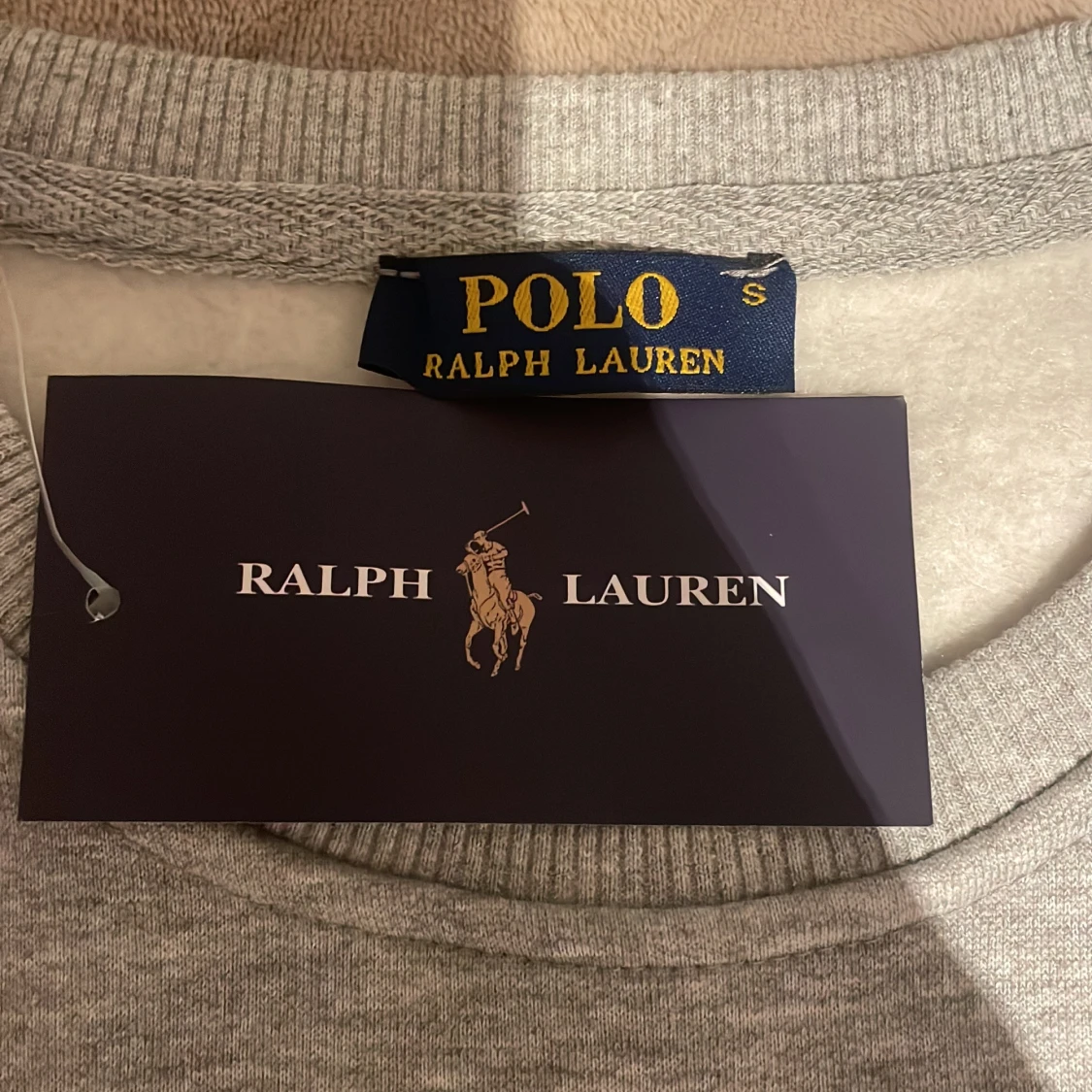 Grå sweatshirt från Ralph Lauren - 1