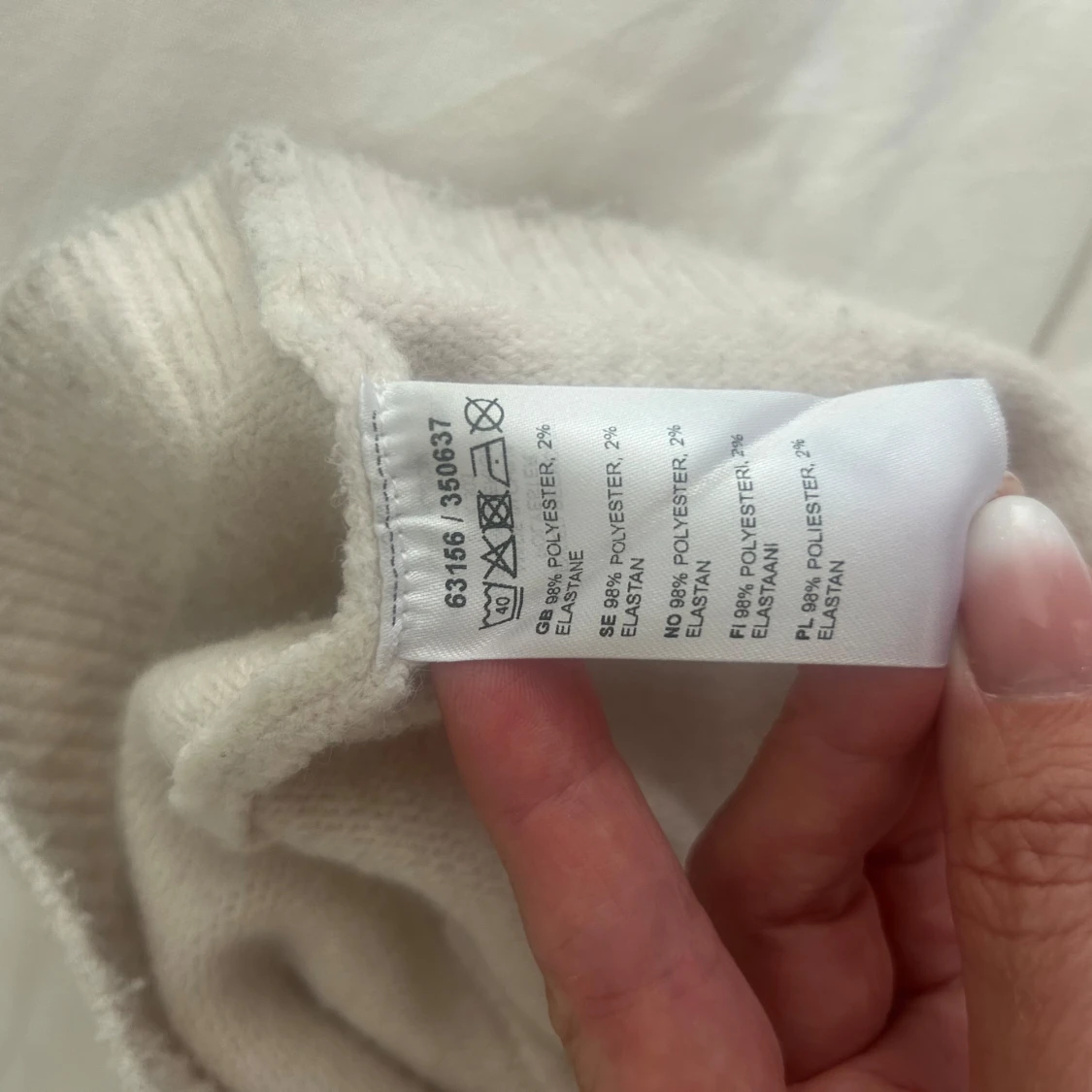 Beige stickad tröja från Kappahl - 3