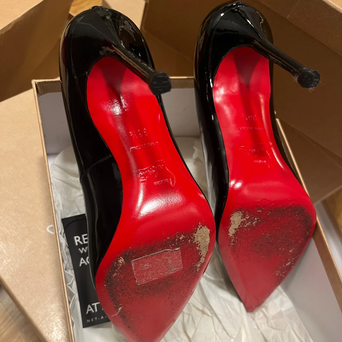 ♦️Louboutin Decollete 554 100mm Patent - 2