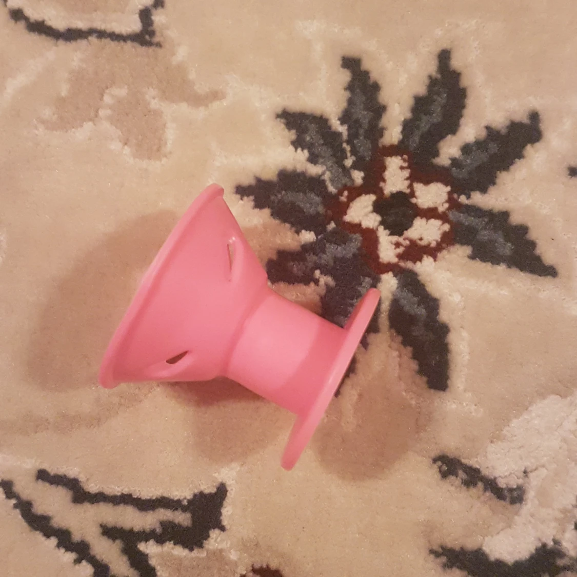 Rosa mjuka hårspolar i silikon - 3